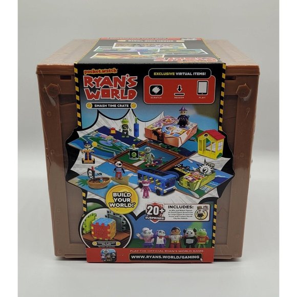 Pocket Watch Ryan's World Smash Crate 37 pcs & 20+ Surprises - Picture 4 of 6